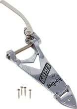 Load image into Gallery viewer, Gretsch Branded Polished Aluminum Bigsby B6C Tailpiece