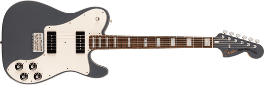 Fender Chris Shiflett Cleaver Telecaster Deluxe, Rosewood Fingerboard, Charcoal Frost Metallic