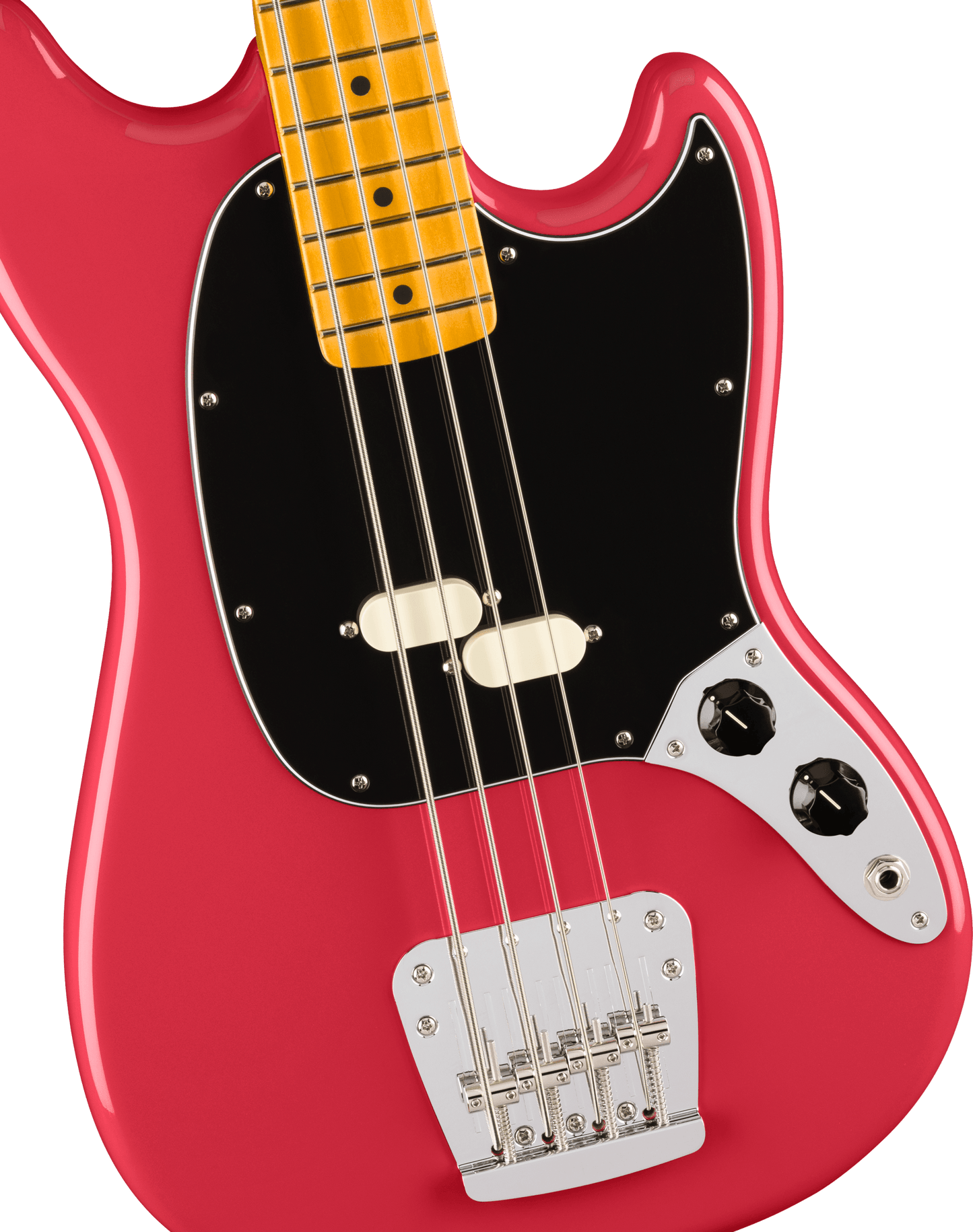 Fender American Professional Classic Mustang Bass - Faded Dakota Red