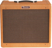 Load image into Gallery viewer, Fender Blues Junior Lacquered Tweed 15 Watt 1x12" Guitar Amplifier