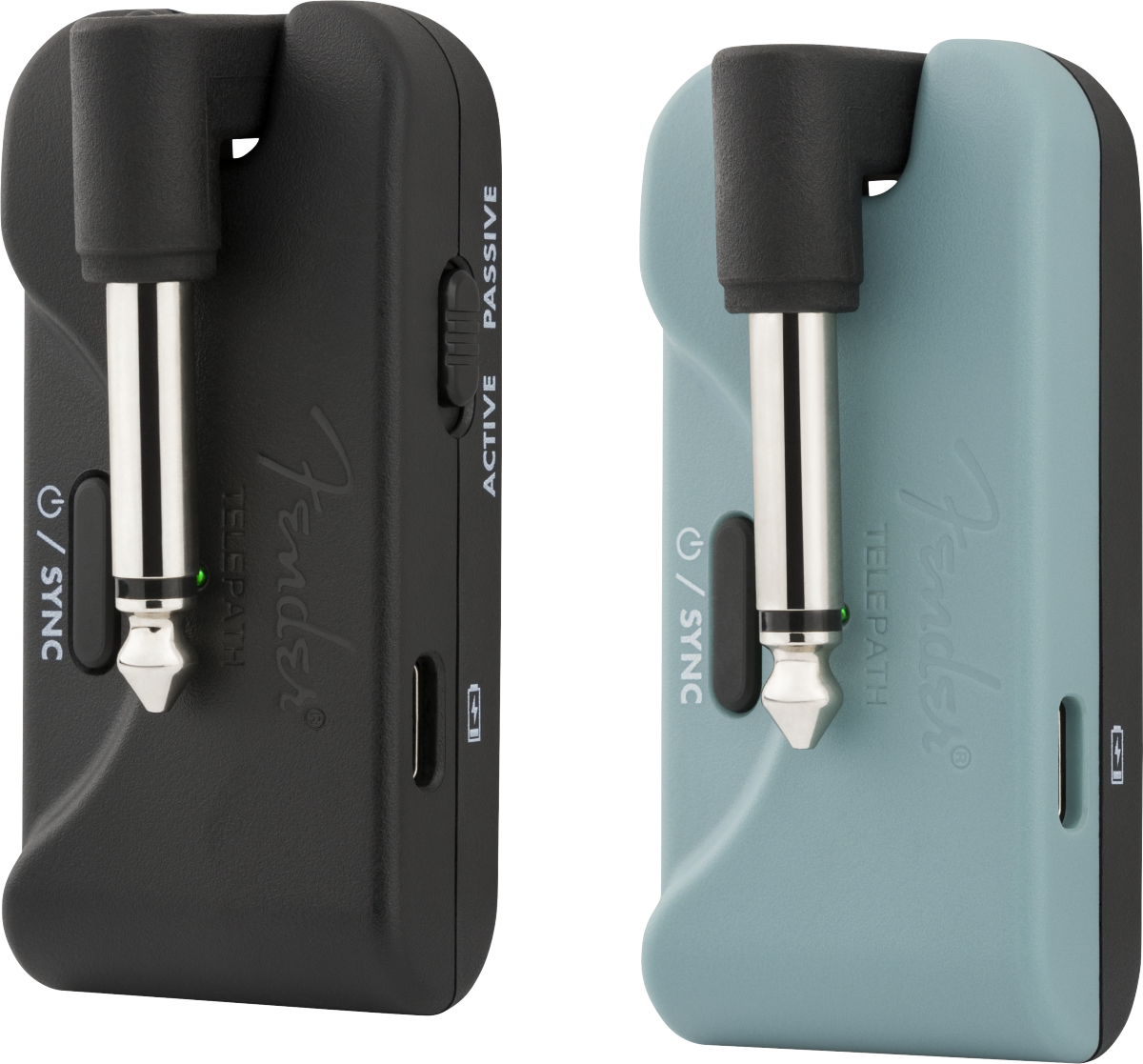 Fender Telepath Wireless System, Mystic Ice Blue and Black