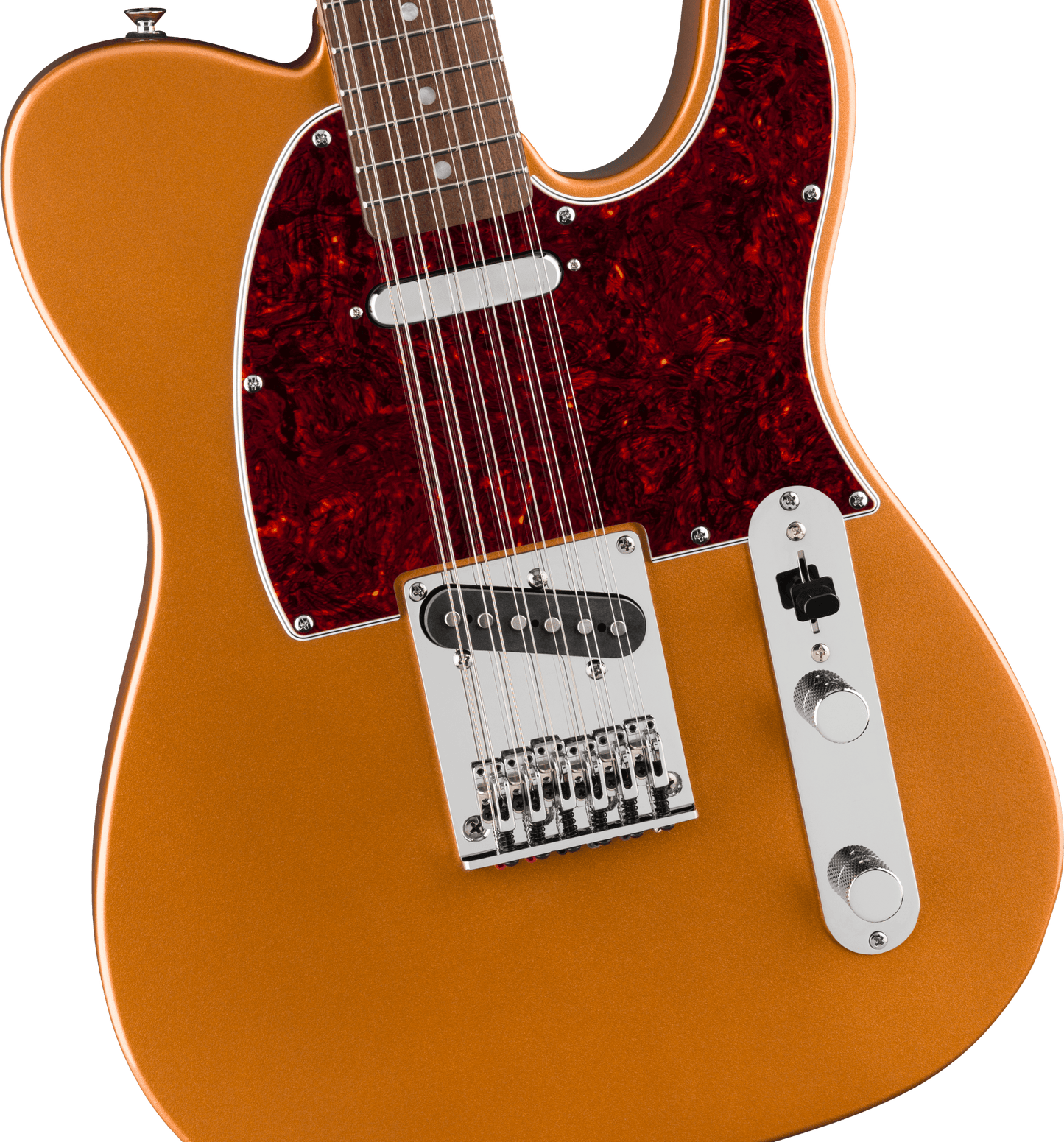 Fender Squier Paranormal Troy Van Leeuwen Telecaster XII - Copper