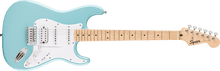 Load image into Gallery viewer, Fender Squier FSR Squier Sonic Stratocaster HSS Maple Fingerboard - Tropical Turquoise