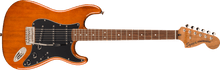 Load image into Gallery viewer, Fender Squier FSR Classic Vibe '70s Stratocaster Okoume/Nyatoh Neck Laurel Fingerboard Black Pickguard Mocha