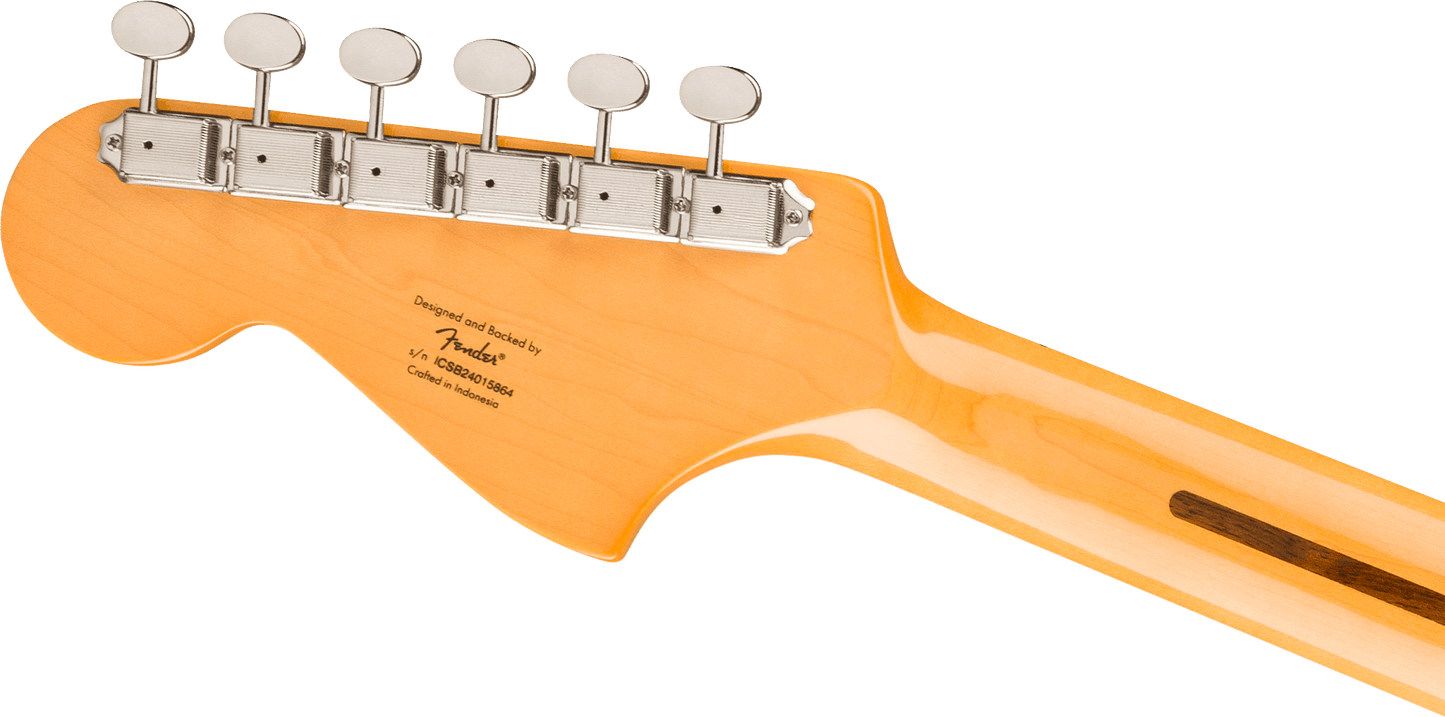 Fender Squier FSR Classic Vibe Bass VI Laurel Fingerboard Mint Pickguard Matching Headstock Tahitian Coral
