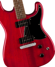 Load image into Gallery viewer, Fender Squier Paranormal Strat-O-Sonic - Crimson Red Transparent