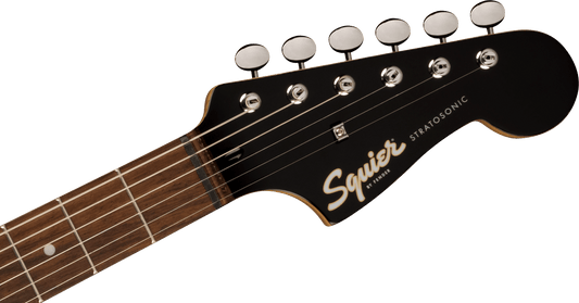 Fender Squier Paranormal Strat-O-Sonic - Crimson Red Transparent