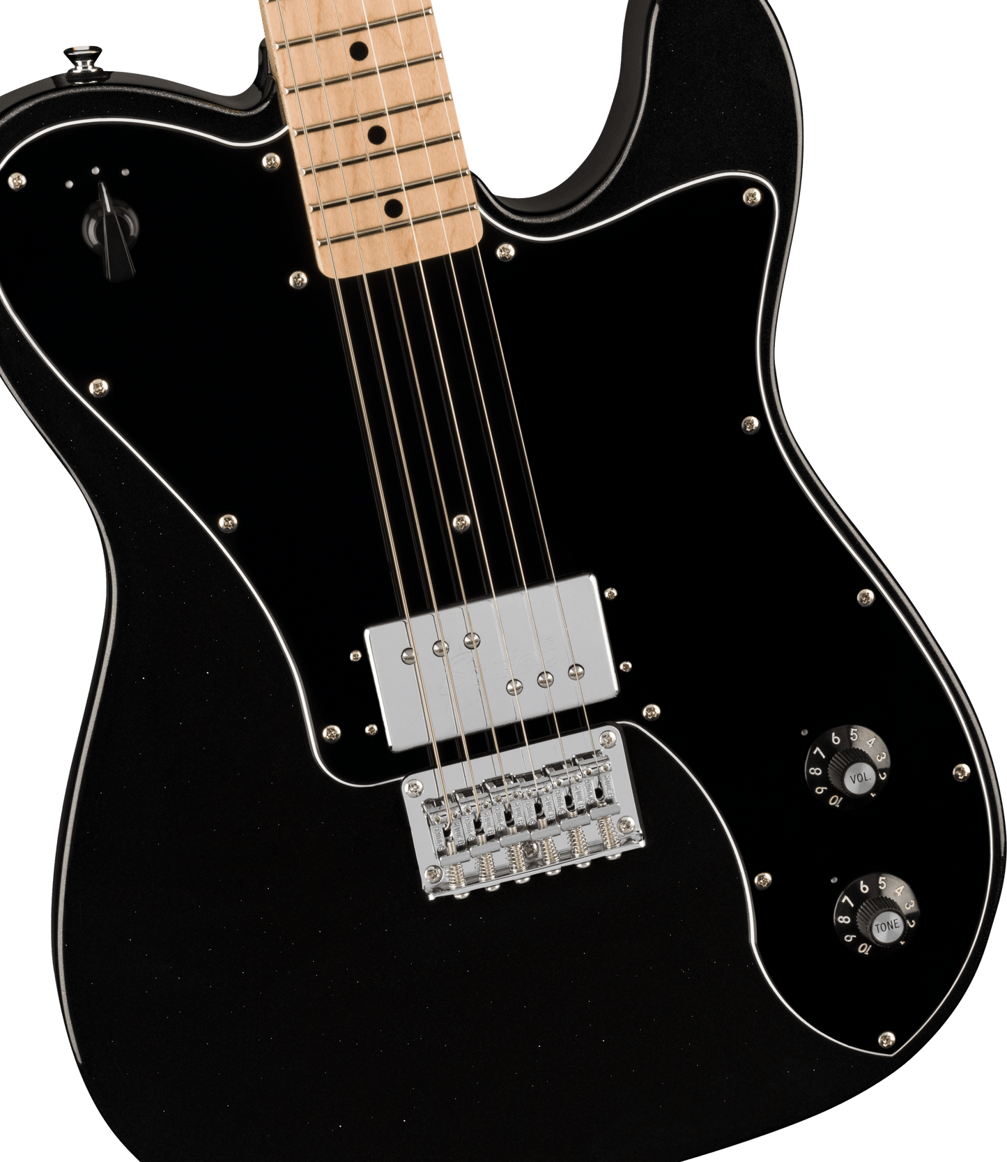 Fender Squier Paranormal Esquire Deluxe - Metallic Black