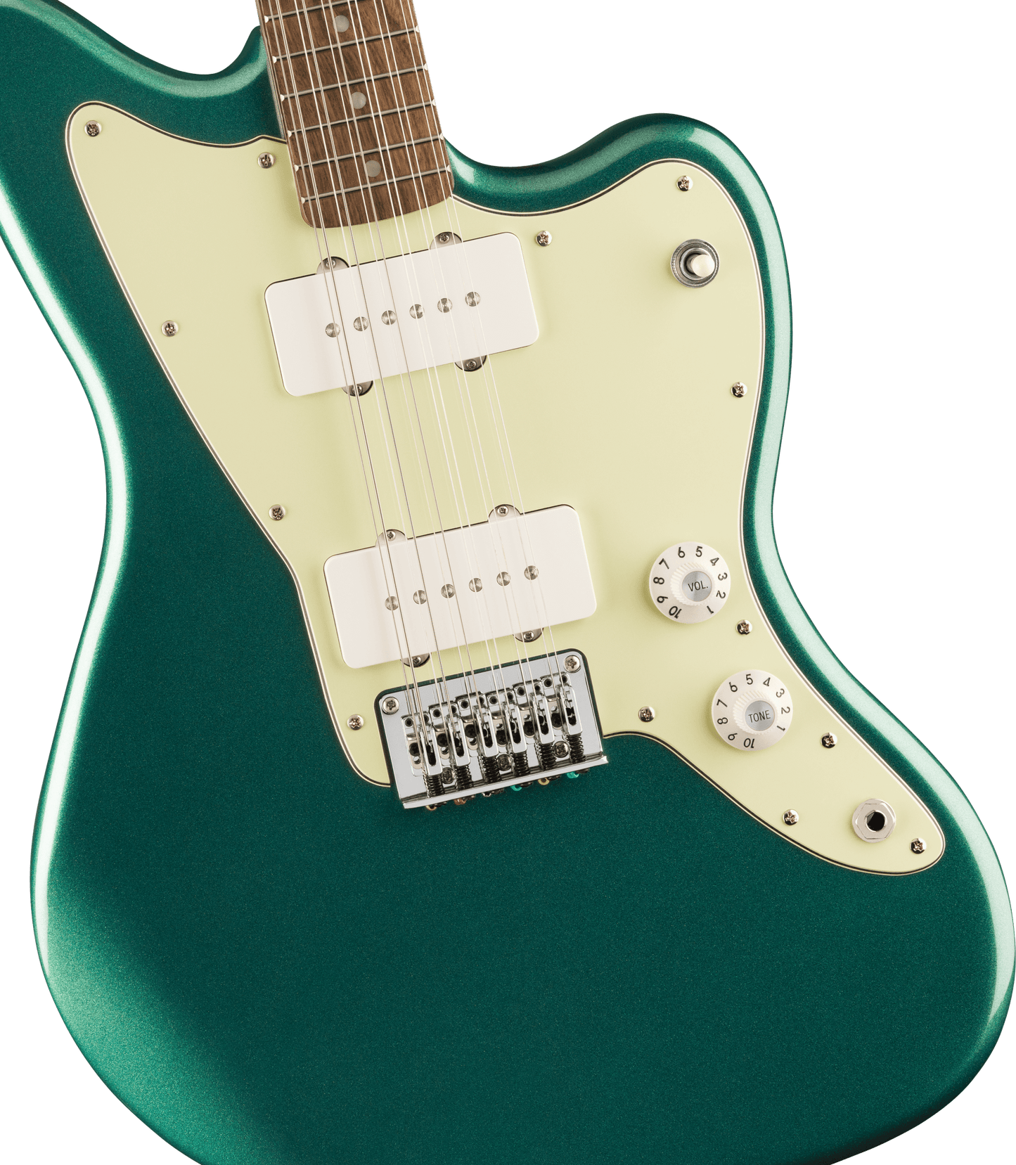 Fender Squier FSR Paranormal Jazzmaster XII - Sherwood Green w/Matching Headstock
