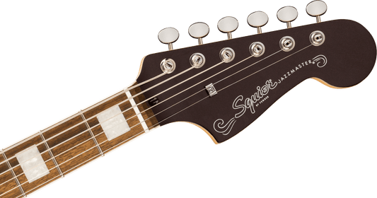 Fender Squier Paranormal Baritone Jazzmaster HH - Oxblood