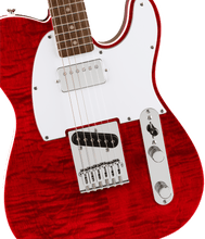 Load image into Gallery viewer, Fender Squier Affinity Series Telecaster FMT SH - Crimson Red Transparent