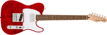 Load image into Gallery viewer, Fender Squier Affinity Series Telecaster FMT SH - Crimson Red Transparent