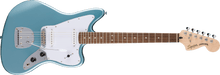 Load image into Gallery viewer, Fender Squier FSR Affinity Series Jaguar Laurel Fingerboard White Pickguard Ice Blue Metallic