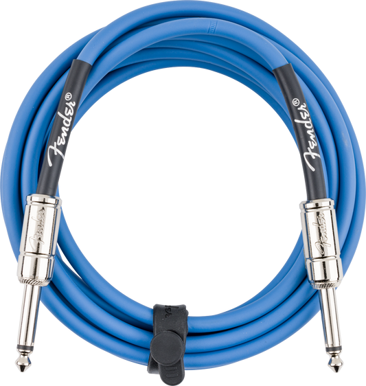 Fender Contour Instrument Cable Lake Placid Blue 10'