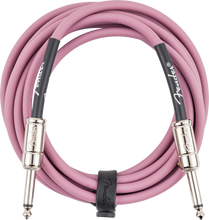 Load image into Gallery viewer, Fender Contour Instrument Cable Burgundy Mist 10'
