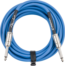 Load image into Gallery viewer, Fender Contour Instrument Cable Lake Placid Blue 18.6'