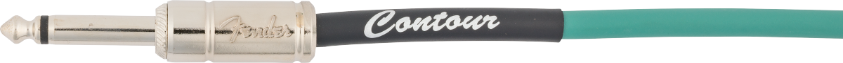Fender Contour Instrument Cable Sherwood Green 18.6'