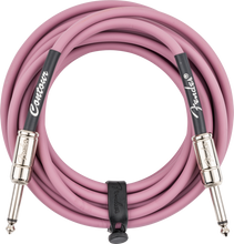 Load image into Gallery viewer, Fender Contour Instrument Cable Burgundy Mist 18.6'