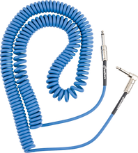 Load image into Gallery viewer, Fender Contour 30' Coiled Cable Lake Placid Blue