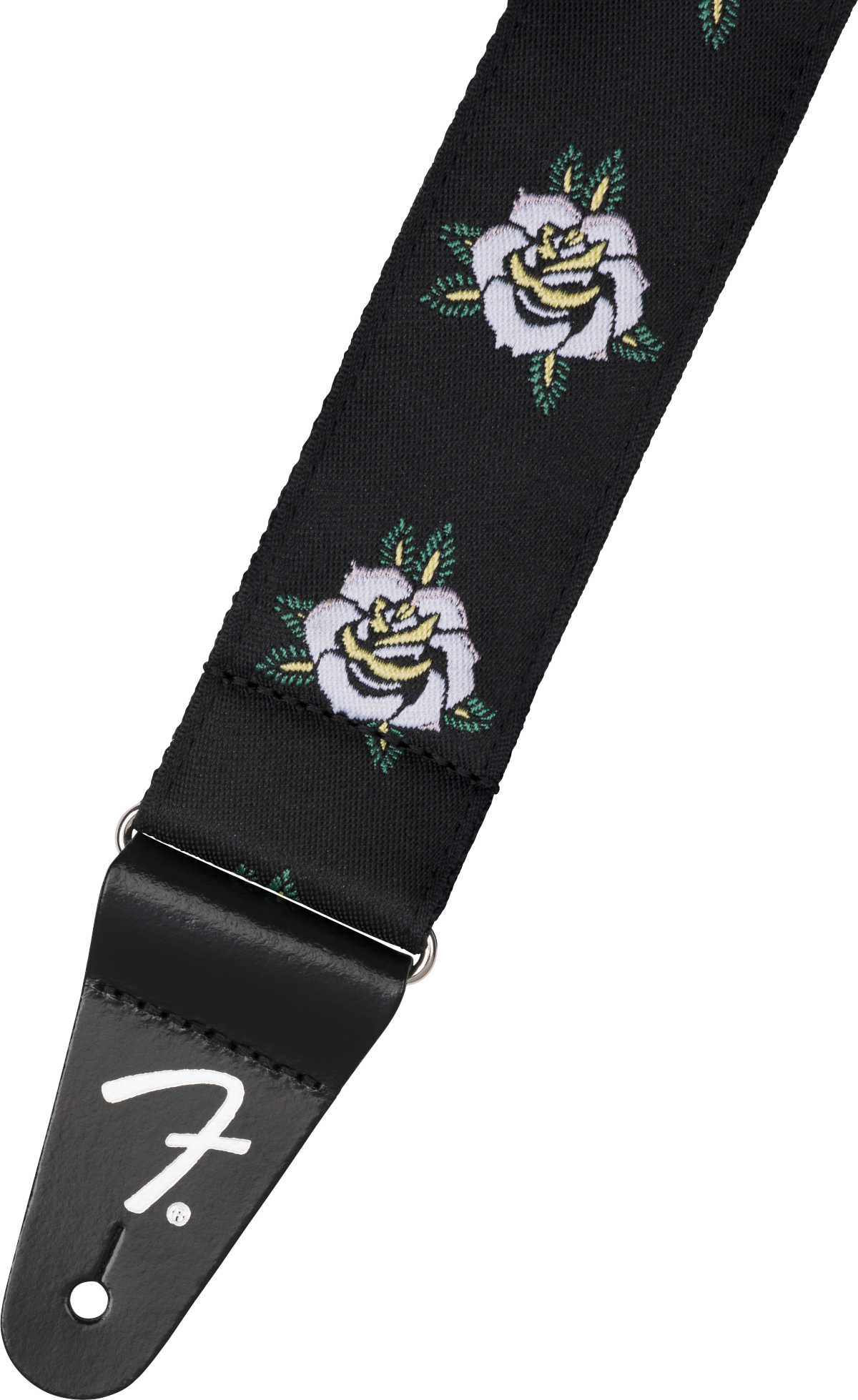 Fender Rose Strap, White, 2"