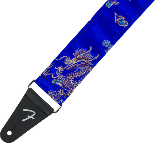 Fender Satin Dragon Strap - Royal Blue