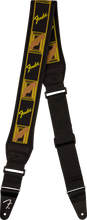 Load image into Gallery viewer, Fender Swell 2" Neoprene Strap Blk/Ylw/Brn