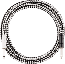 Load image into Gallery viewer, Fender Pro 10' Instrument Cable - Checkerboard
