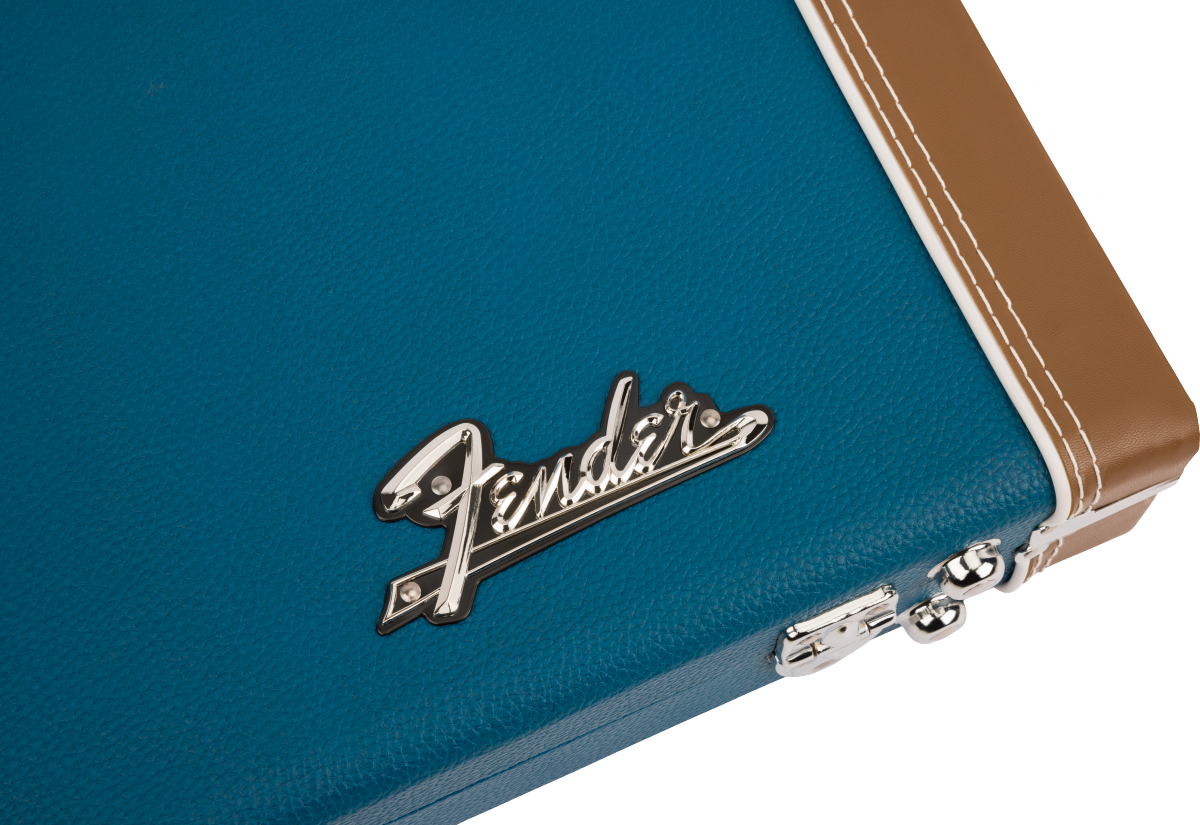 Fender Classic Series Wood Case - Stratocaster/Telecaster -Navy Blue