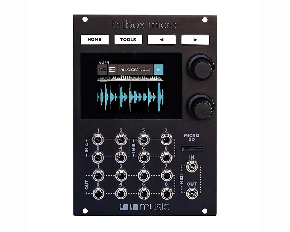 1010Music Bitbox Micro Sampling Module - Black