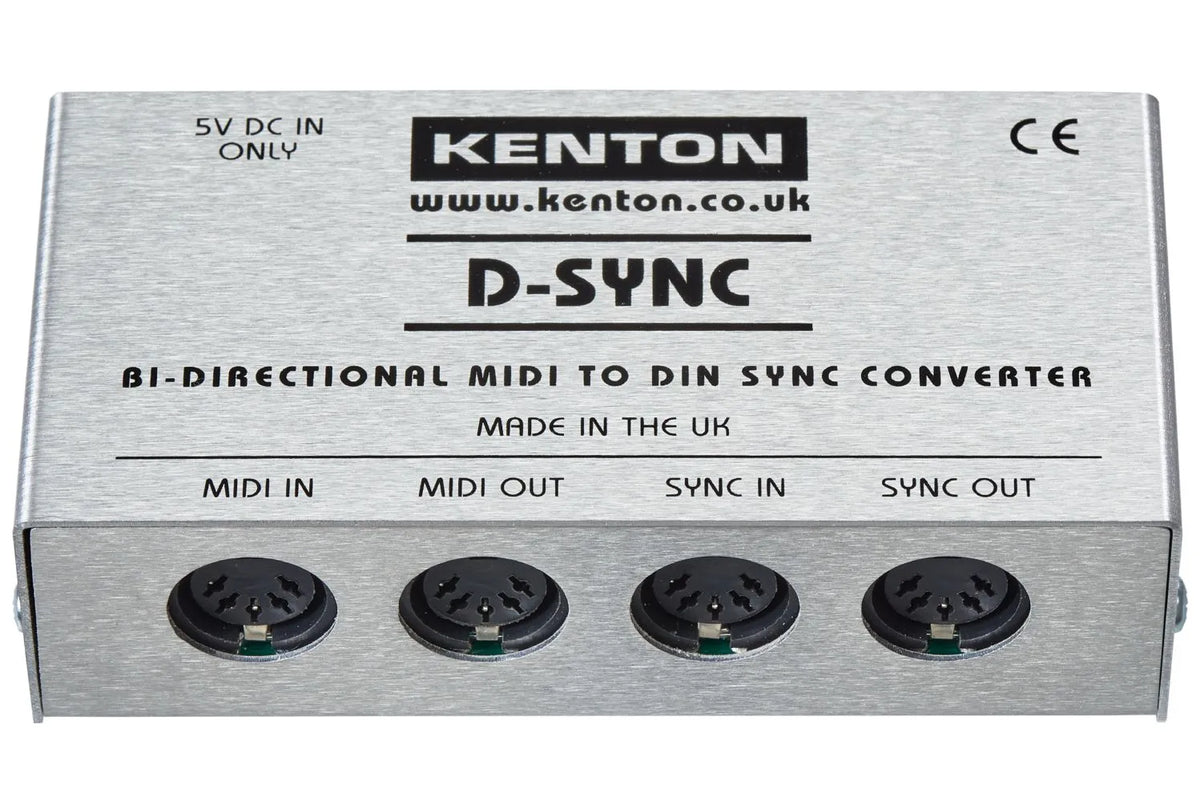 Kenton D-Sync Bi-Directional MIDI to DIN Sync Converter – Found Sound