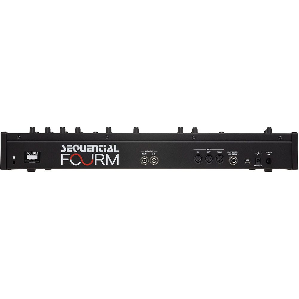 Sequential Fourm 4-Voice Analog Synthesiser With Polyphonic Aftertouch