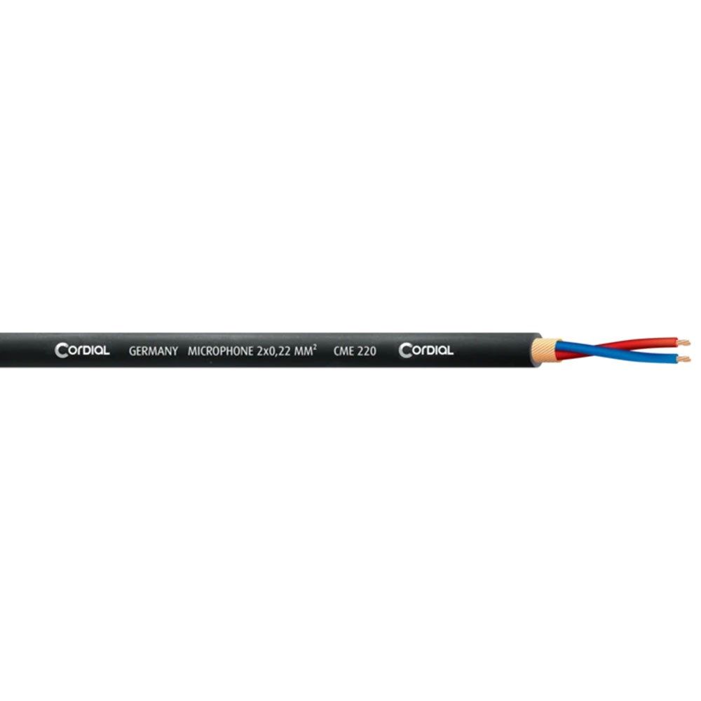 Cordial Essentials REAN 1/4" TRS to Same Balanced Cable (6m)