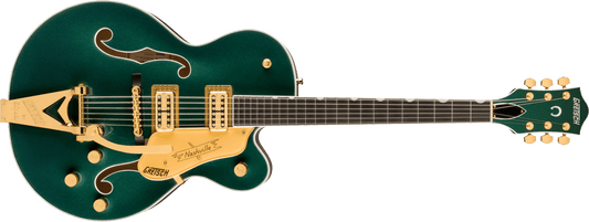 Gretsch Nashville Hollow Body with String-Thru Bigsby and Gold Hardware, Ebony Fingerboard - Cadillac Green
