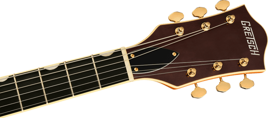 Gretsch Synchromatic Nashville Hollow Body Single-Cut with Bigsby Ebony Fingerboard - Orange Stain