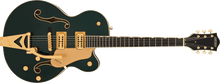 Load image into Gallery viewer, Gretsch Synchromatic Nashville Hollow Body Single-Cut with Bigsby Ebony Fingerboard - Cadillac Green