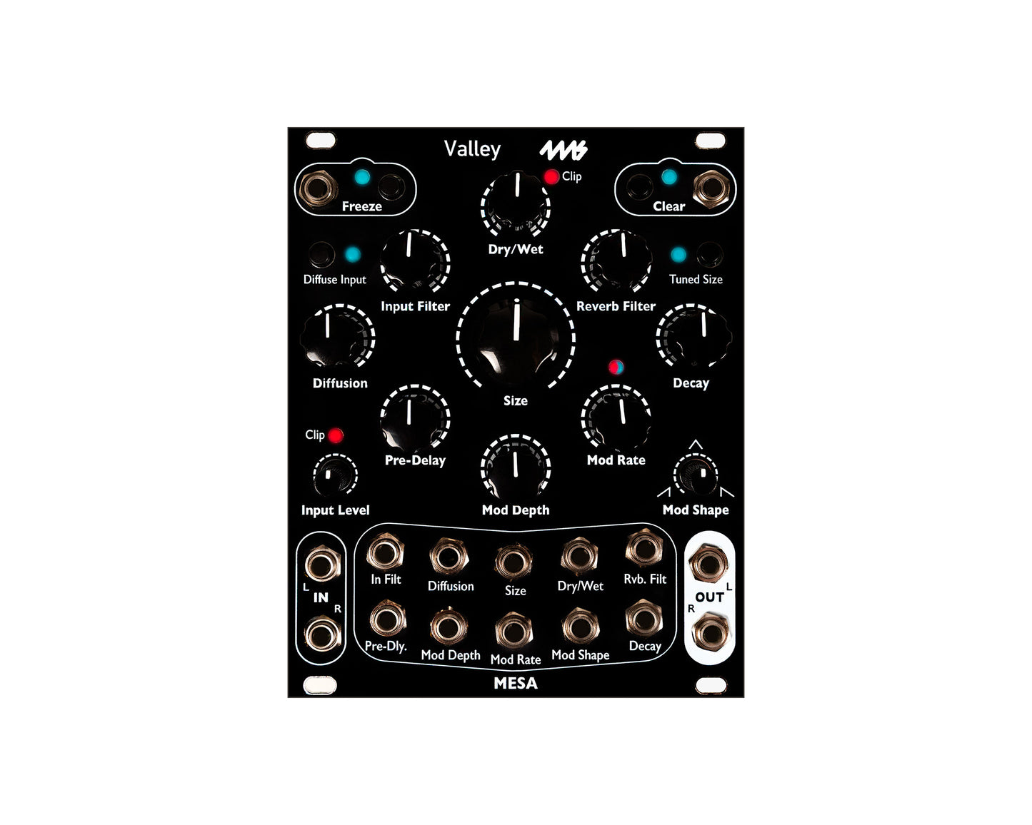 4ms Mesa High-Fidelity Reverb Module