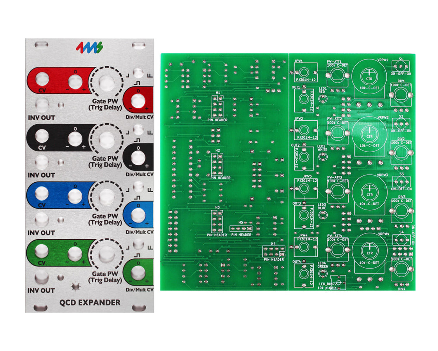4ms Quad Clock Distributor Expander [Full Kit] – Found Sound