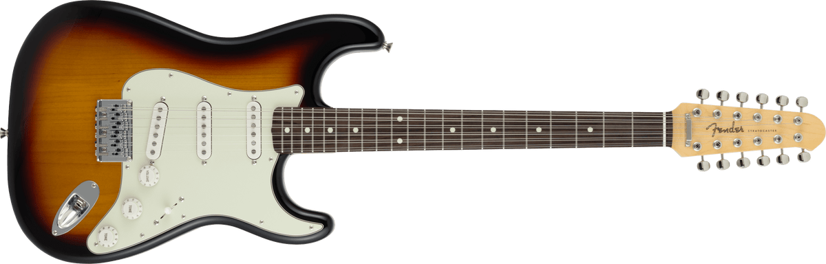 Fender Made in Japan Limited Stratocaster XII - 3-Colour Sunburst