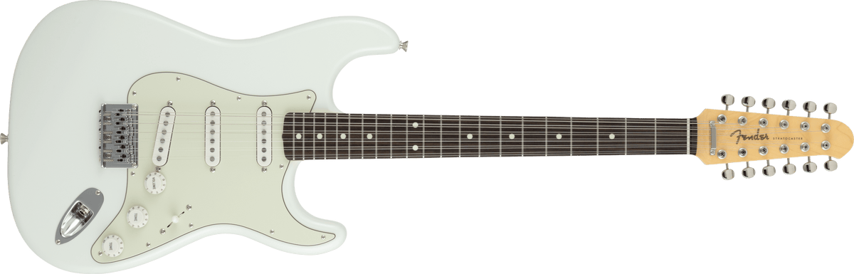 Amazon.com: Fender Squier Sonic Stratocaster HT - Arctic White Bundle with  Tuner, Strap, Picks, and Austin Bazaar Guitar DVD : Musical Instruments