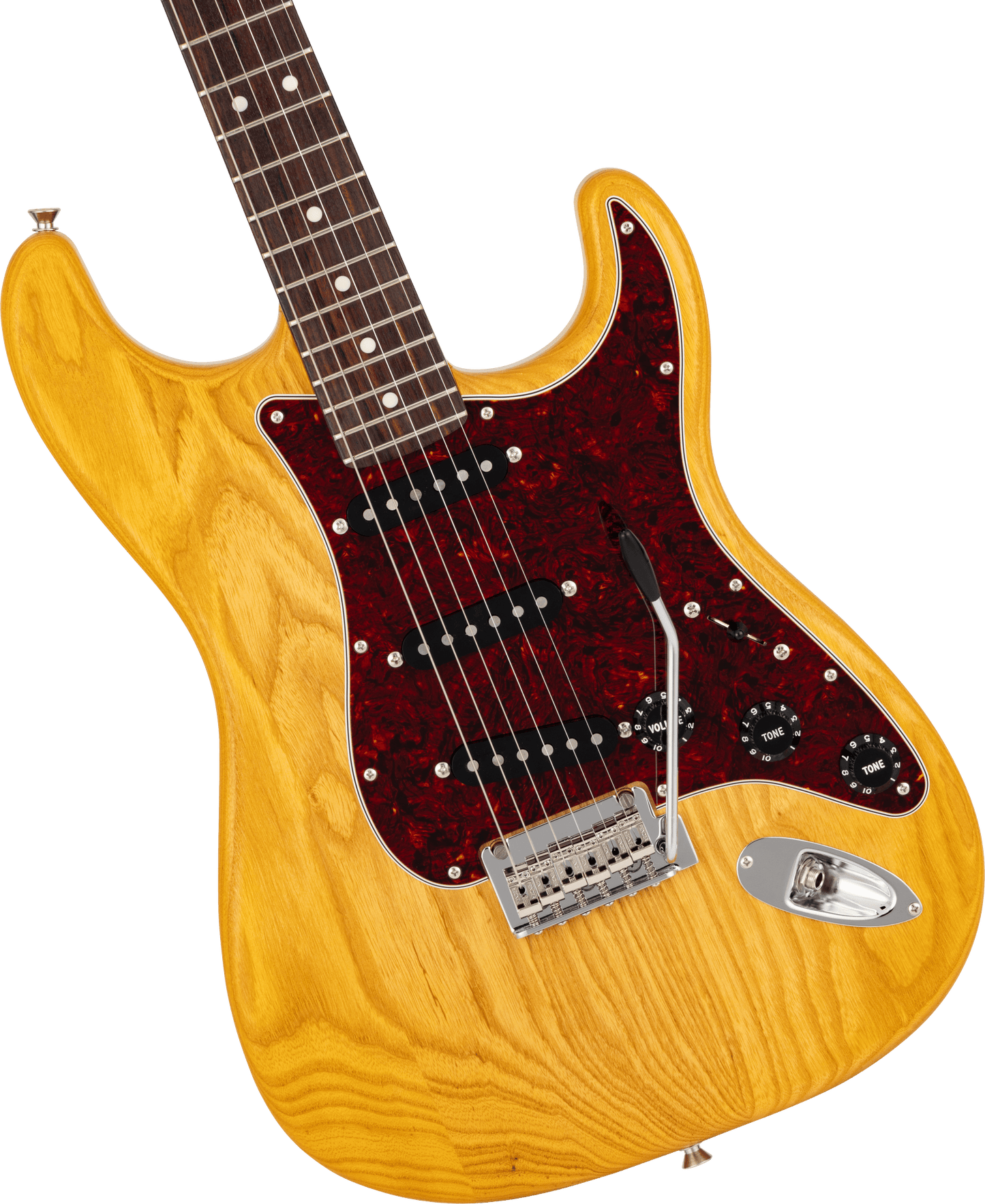 Fender Made in Japan Limited Stratocaster Raw Ash - Vintage Natural