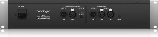 Behringer 676 Classic Vacum Tube Pre Amplifier