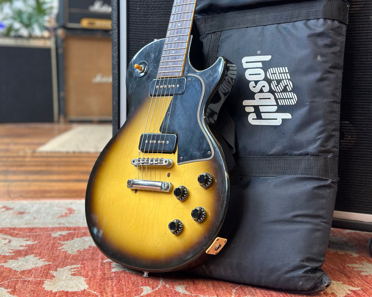 1989 Gibson Les Paul Special in Tobacco Burst - P100 Pickups - Modified