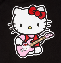 Load image into Gallery viewer, Fender Hello Kitty Back Logo Tee, Black, S