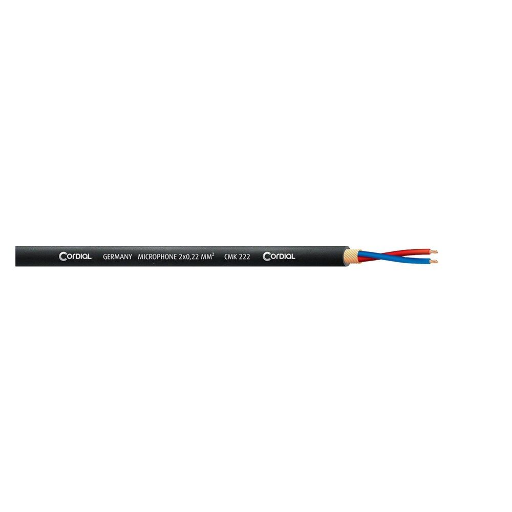 Cordial Select NEUTRIK XLR male to 6.3mm Stereo Black (5m)