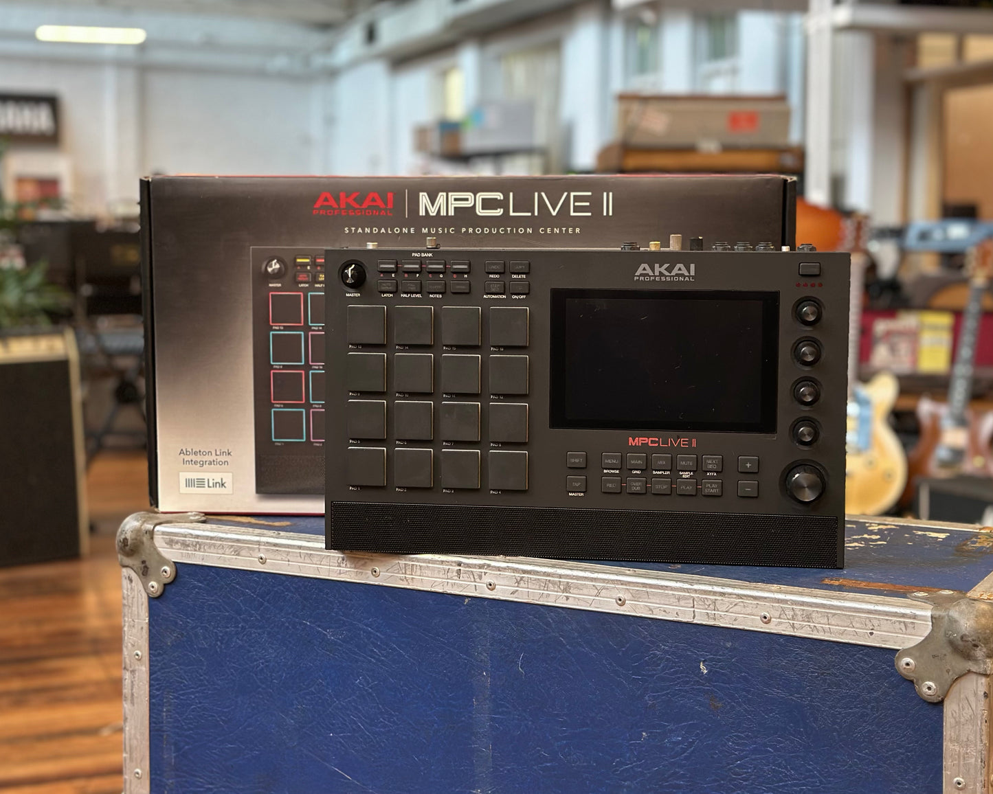 AKAI MPC Live Mk II Standalone Music Production Center with Built-In Speakers