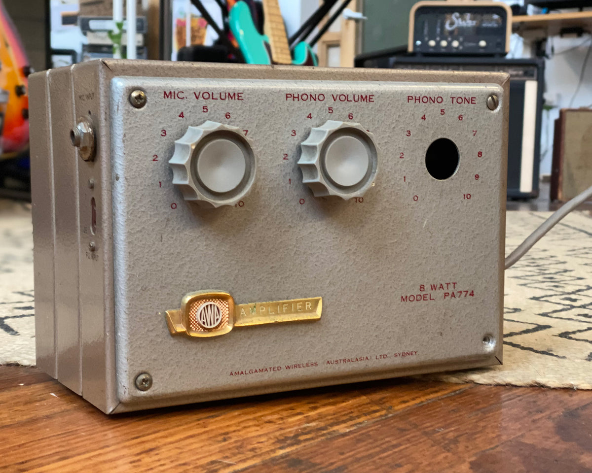 AWA Amp Head Conversion Found Sound
