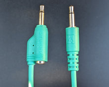 Load image into Gallery viewer, After Later Audio 30cm Single-end Stackable Patch Cable 5 Pack - Green