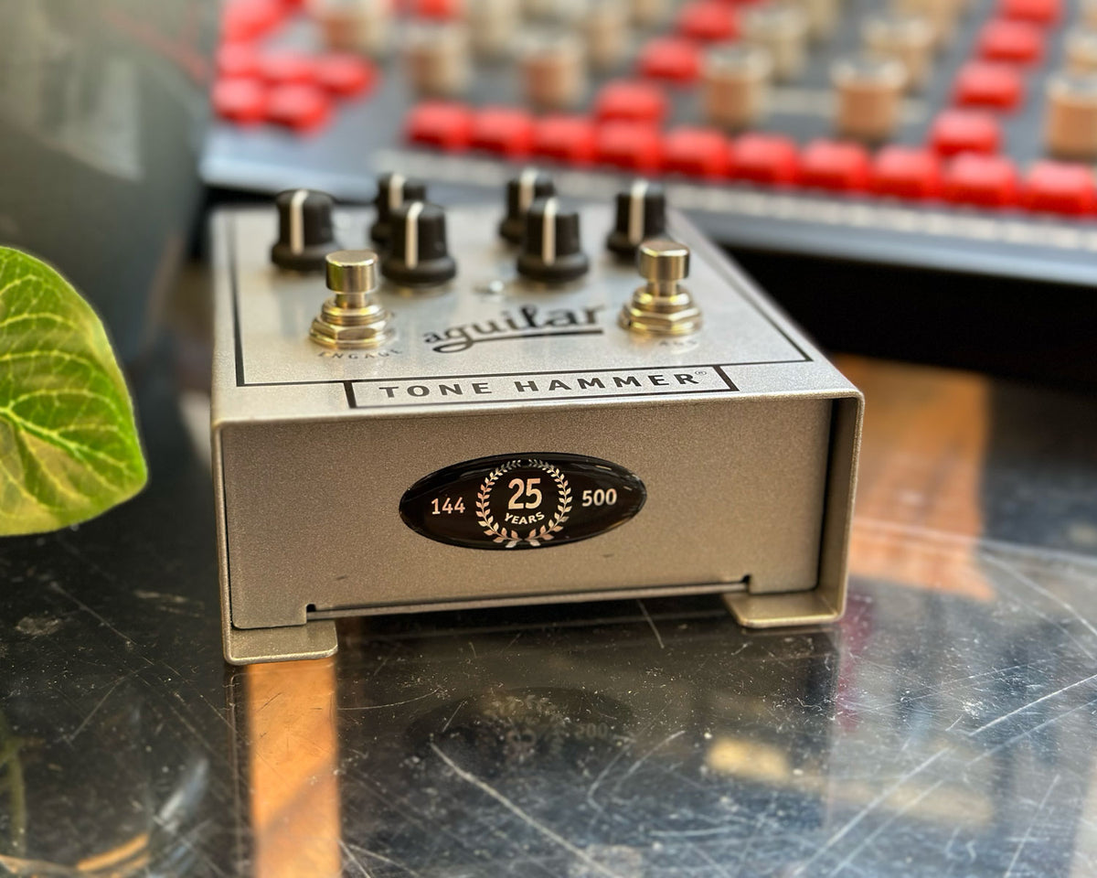 250台限定 25周年記念モデル aguilar TONE HAMMER Aguilar Tone Hammer NYC Anniversary Edition Preamp Pedal