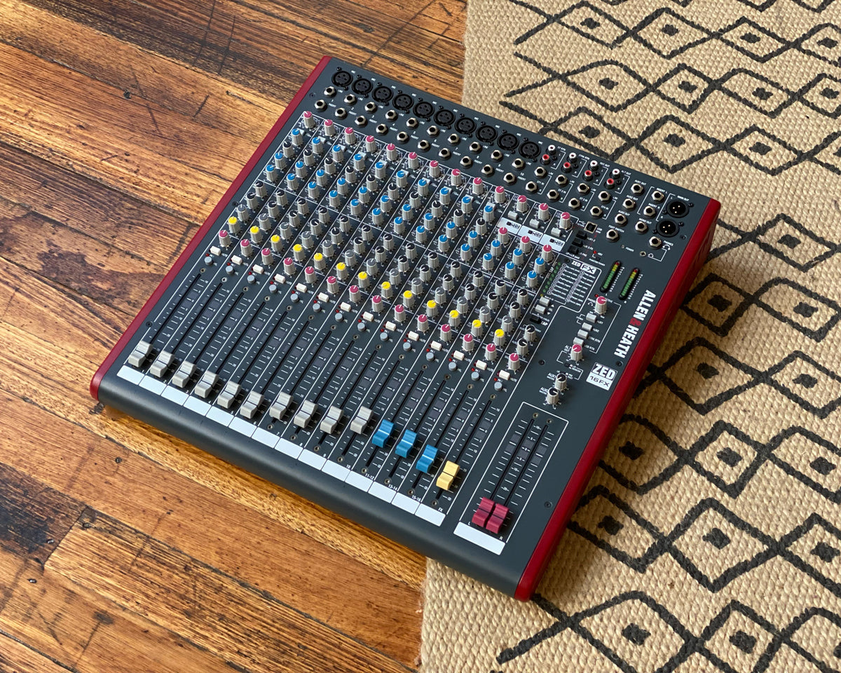 Allen & Heath ZED16FX 16 Channel Mixer with Effects – Found Sound