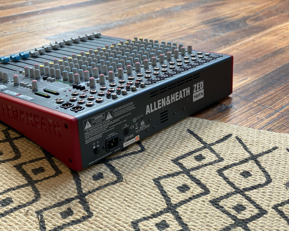 Allen & Heath ZED16FX 16 Channel Mixer with Effects – Found Sound